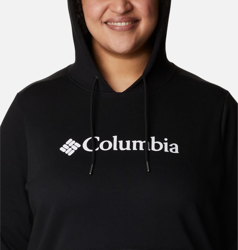 Columbia Logo Hettegensere Dame Svarte | Plus Size 90538N